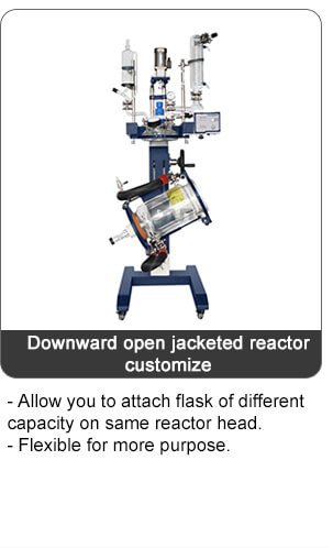 jacketed glass reactor